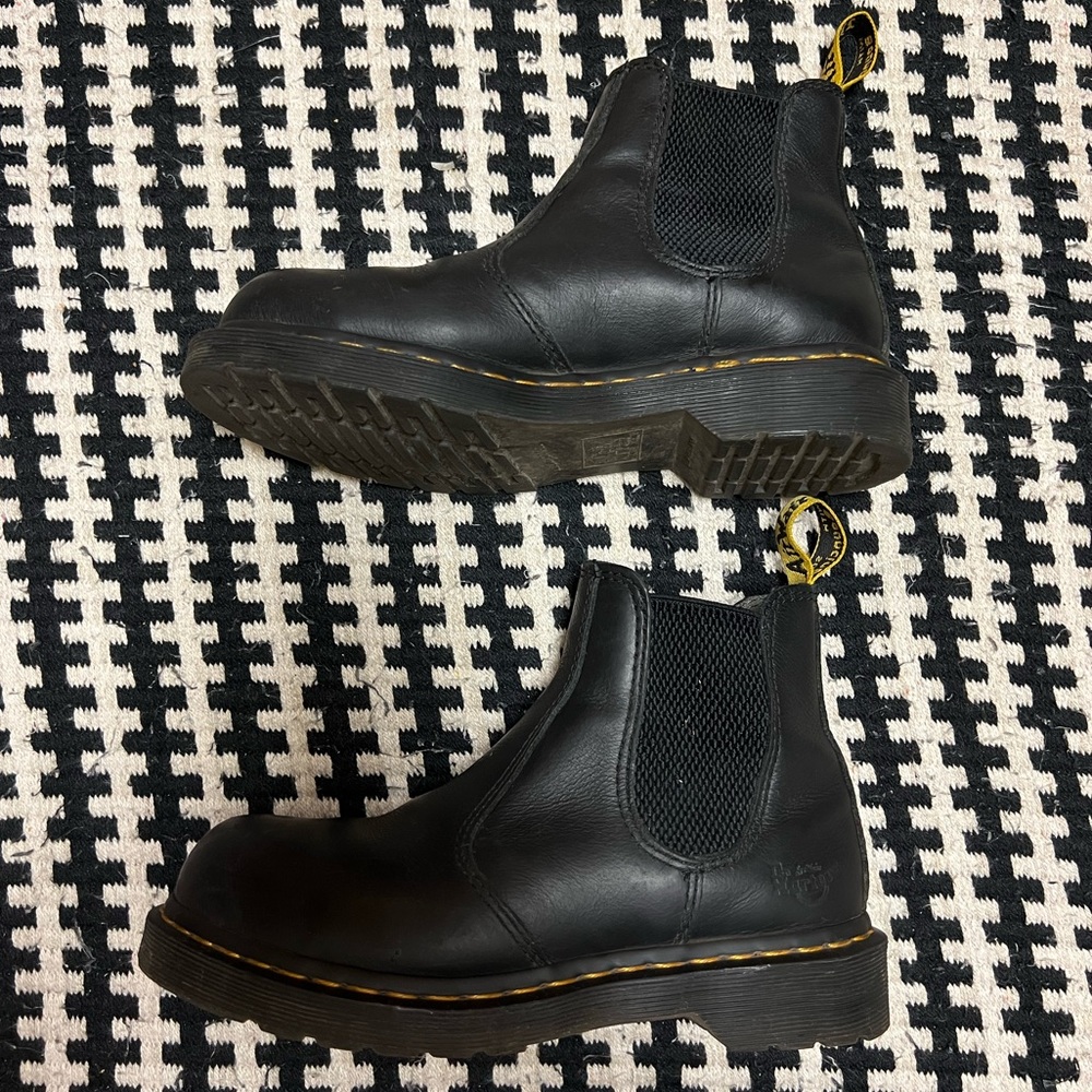 Doc Marten Steel Toe, Slip-Resistant Chelsea Boot